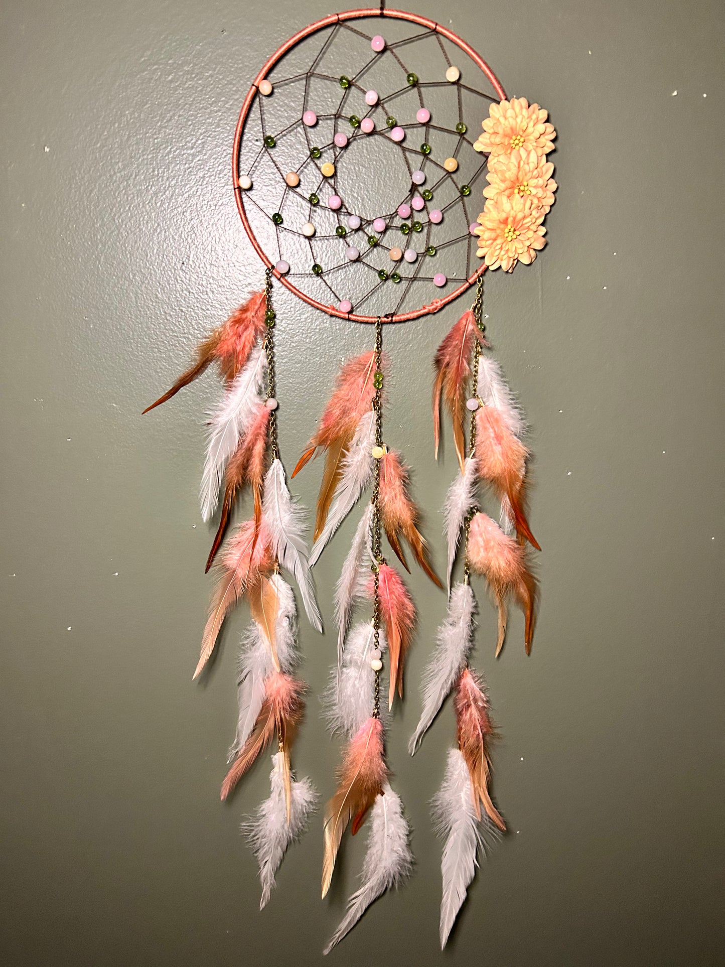 Morganite Dream Catcher