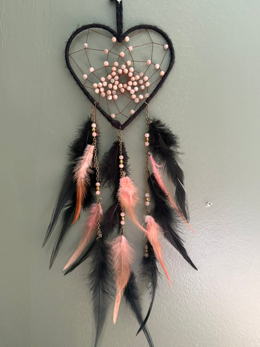 Sunstone Heart Dream Catcher