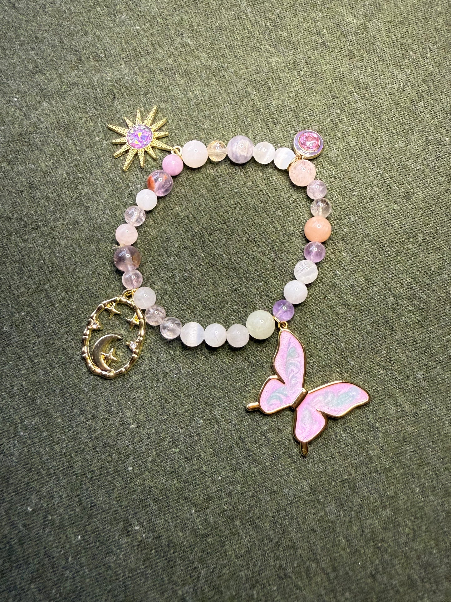 Aura of an Angel Charm Bracelet