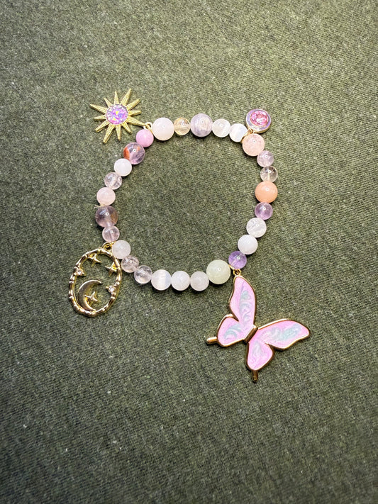 Aura of an Angel Charm Bracelet