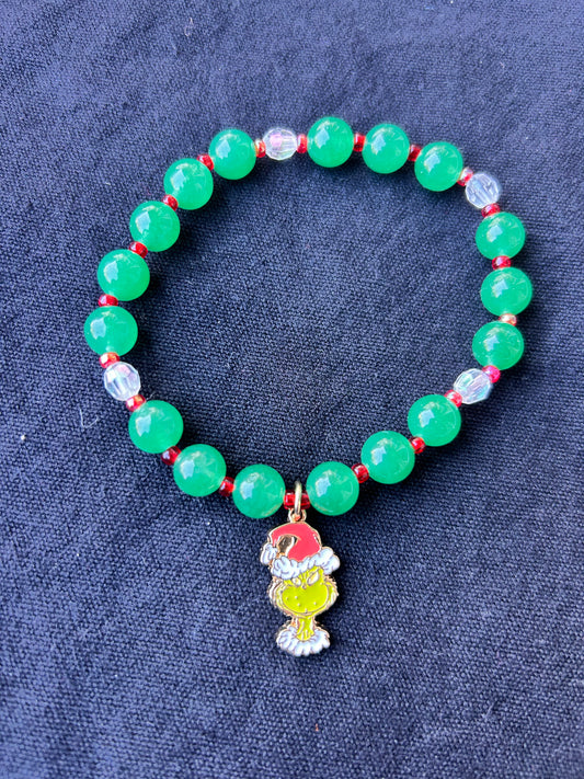 The Grinch Charm Bracelet