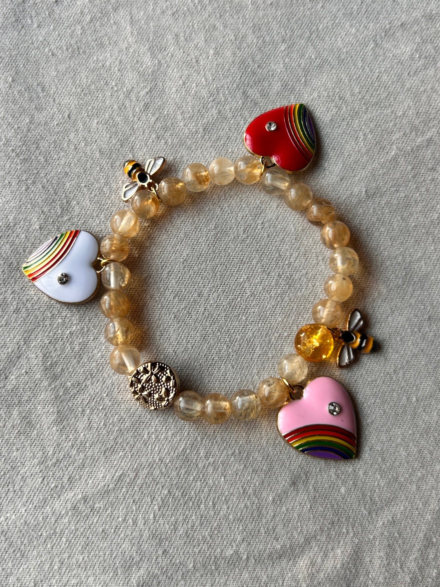 Cherry Quarts Charm